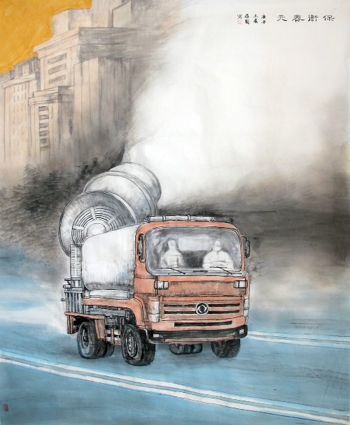 【甘肅全民戰(zhàn)“疫”】保衛(wèi)春天！蘭州榆中縣文藝界致敬“逆行者”