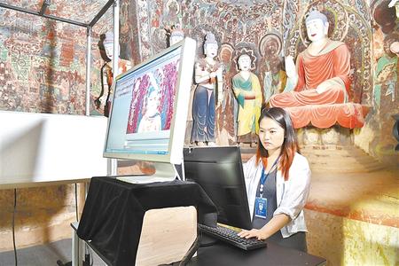 【牢記囑托 砥礪奮進 習(xí)近平總書記視察甘肅一周年】千年敦煌繪新卷