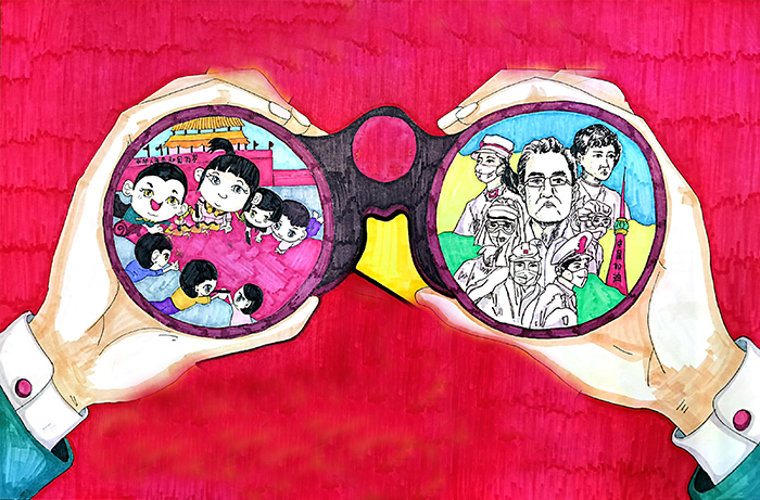 蘭州市第三屆青少年社會主義核心價(jià)值觀主題動漫設(shè)計(jì)作品征集評選展示（漫畫插畫 二十八）