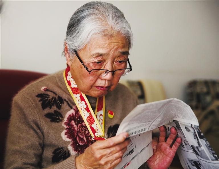 用一生踐行入黨時的錚錚誓言 走訪“張全貞市話操作法”創(chuàng)始人、離退休老黨員張全貞