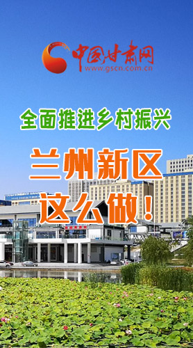 圖解|全面推進(jìn)鄉(xiāng)村振興 蘭州新區(qū)這么做！