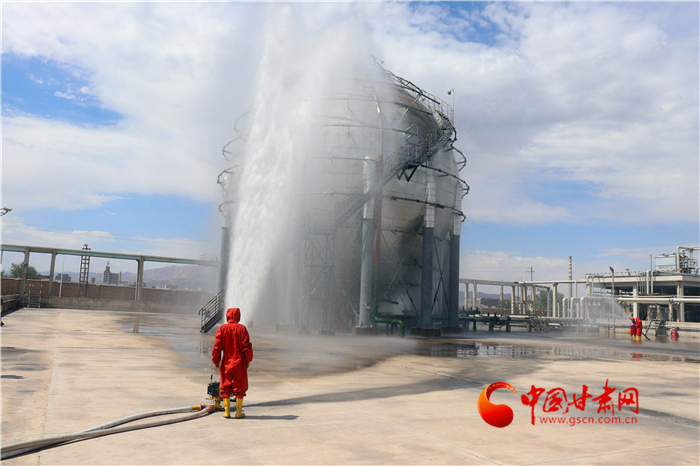 金昌：聯(lián)合演練提升?；吠话l(fā)事件處置能力