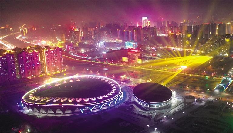 臨夏市加大城市綠化、亮化、美化、花化力度