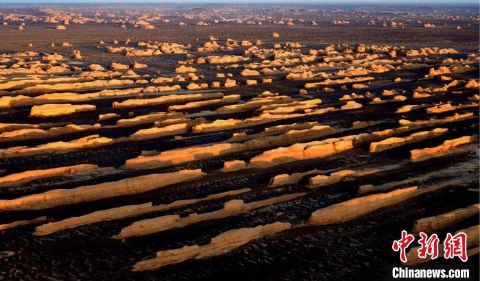 敦煌雅丹世界地質(zhì)公園。(資料圖) 敦煌市委宣傳部供圖