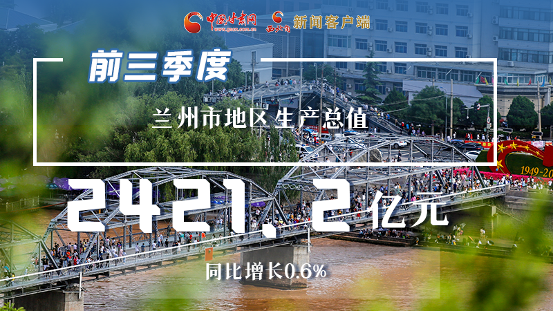 海報(bào)|穩(wěn)中有進(jìn)，蘭州市前三季度進(jìn)度條這樣刷新！