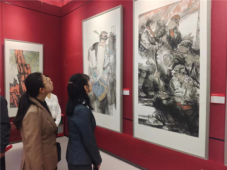 2023年5月，甘肅省紀委監(jiān)委機關(guān)、省委巡視辦、省文旅廳主辦，甘肅畫院承辦的甘肅省廉潔文化美術(shù)、書法、設(shè)計作品展開展，逾萬人參觀。.jpg