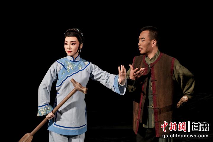 圖為演出劇照。甘肅省隴劇院供圖