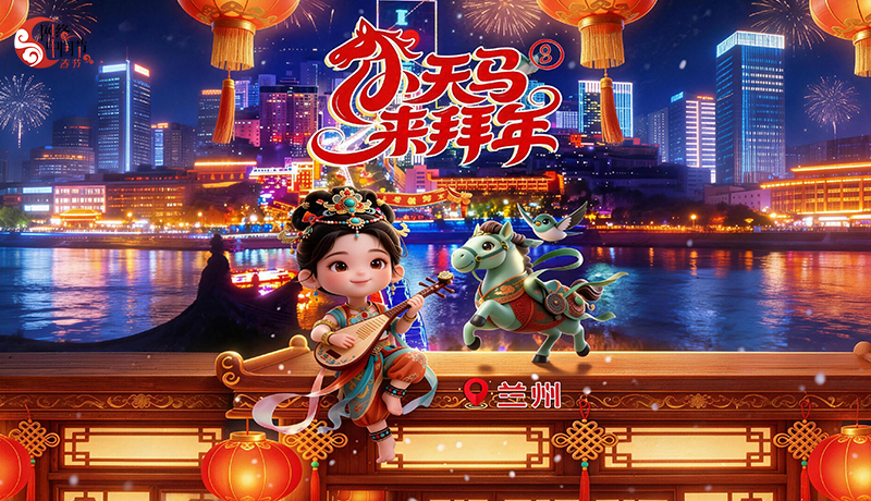 小天馬來(lái)拜年|飛到蘭州， 一碗面的功夫看懂黃河之都