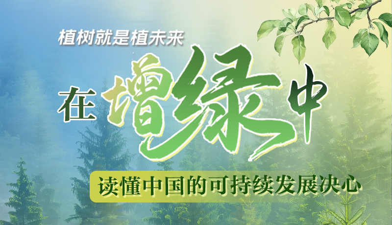 【理響中國(guó) 話隴點(diǎn)睛】植樹(shù)就是植未來(lái)，在增綠中讀懂中國(guó)的可持續(xù)發(fā)展決心